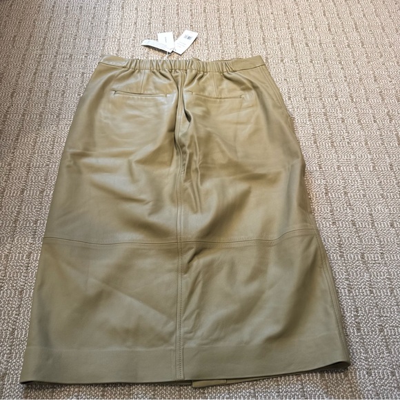 NWT VINCE Leather Trouser Front Skirt | Size 10 - Picture 5 of 5